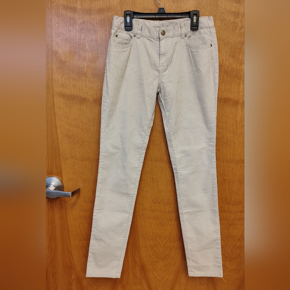 Garnet Hill Kids Beige Corduroy Pants